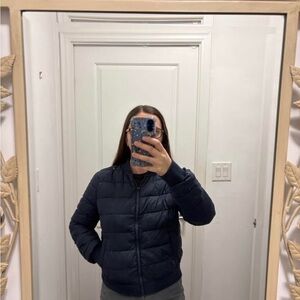 Garage Dark Blue Puffer Jacket
